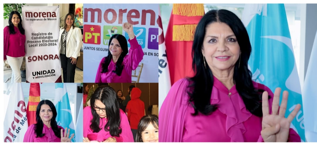 Es Ernestina Castro Valenzuela oficialmente la candidata a la diputación local del distrito 15 en Cajeme por el partido Morena