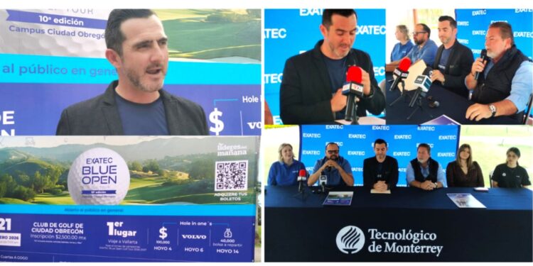 EXATEC Blue Open Golf Tour impulsa la educación con su décima edición en Ciudad Obregón