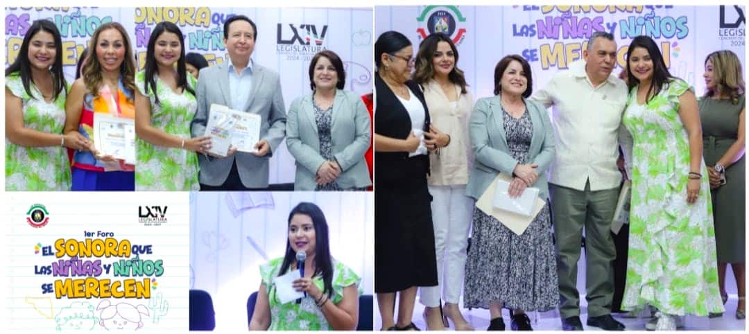 Celebra Congreso de Sonora el primer foro “El Sonora que las Niñas y los Niños se Merecen”