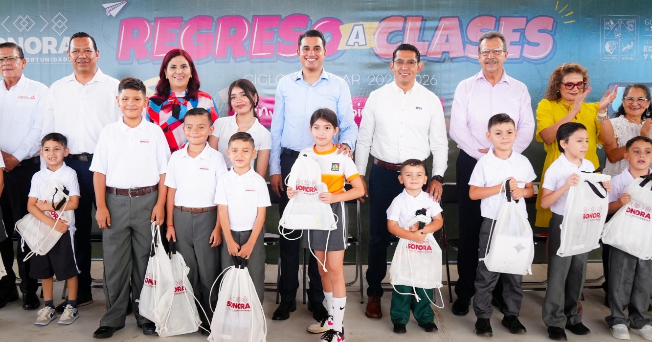 Supervisa Gobierno de Sonora inicio ordenado, seguro y exitoso del ciclo escolar 2025-2026 SEC