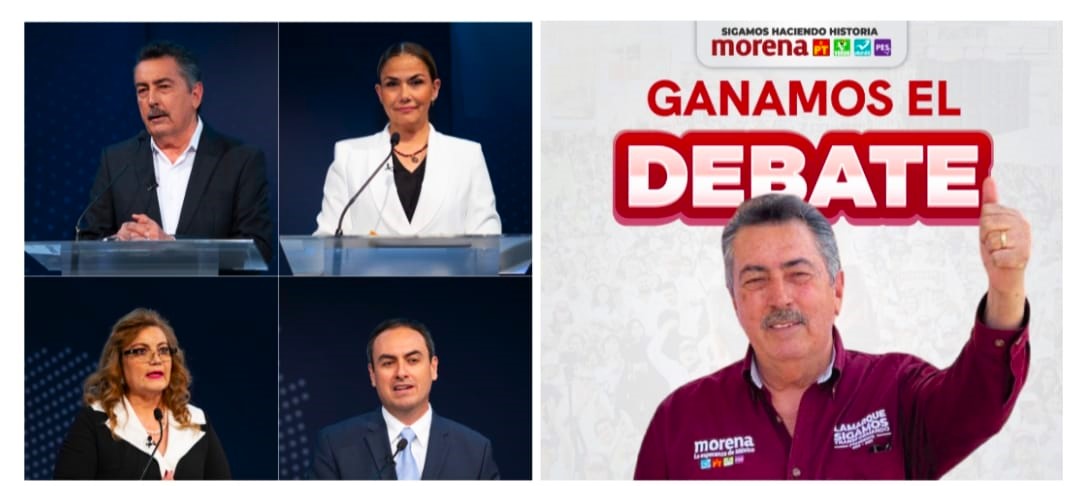 EXPERIENCIA Y DETERMINACIÓNCLAVES EN EL TRIUNFO DE LAMARQUE EN EL DEBATE PRESIDENCIAL