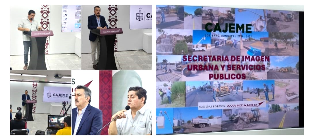ATIENDE GOBIERNO DE CAJEME SOLICITUDES EN IMAGEN URBANA Y SERVICIOS PÚBLICOS