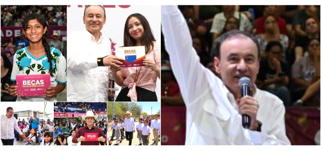 Gobernador Durazo logra disminuir deserción escolar con histórico programa de Becas Sonora de Oportunidades