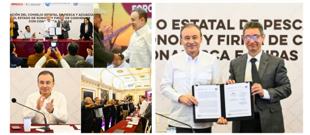 Impulsa Gobernador Durazo crecimiento del sector pesquero con instalación del Consejo Estatal de Pesca y Acuacultura