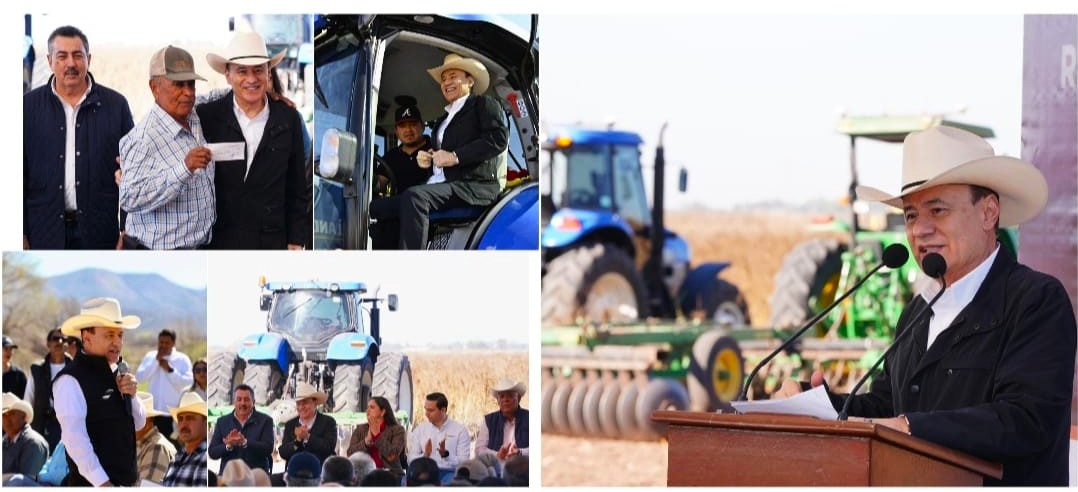 Gobernador Durazo ubica a Sonora en primer lugar de exportaciones agropecuarias en la frontera norte