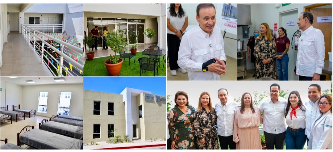Gobernador Durazo cumple a sonorenses con inauguración de albergue para Familiares de Pacientes del Hospital General de Especialidades