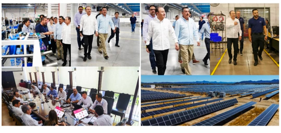Gobernador Durazo atrae proyectos de inversión tecnológica sustentable en alianza con empresas extranjeras