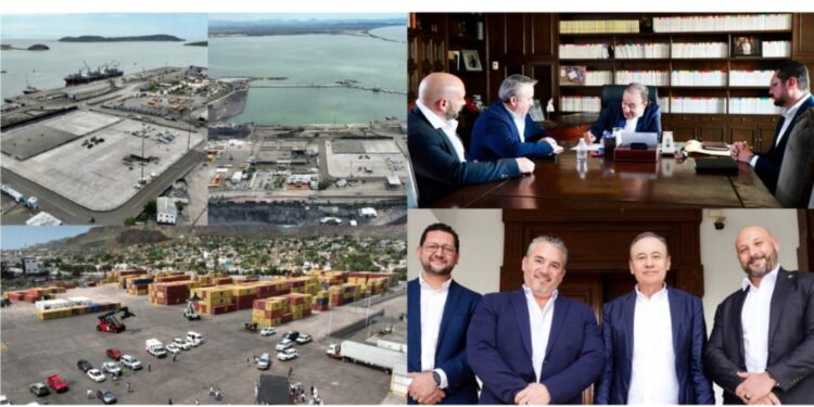 Gobernador Durazo atrae interés de empresa minera australiana para comercializar por el Puerto de Guaymas
