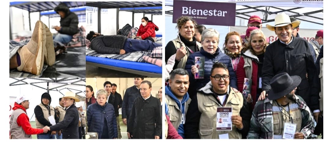 Gobernador Durazo y Presidenta Sheinbaum garantizan trato digno en albergues para personas repatriadas en Sonora