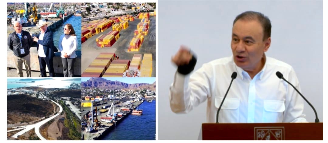 Iniciará Gobernador Durazo plan piloto para envío de vehículos de Ford por Puerto de Guaymas