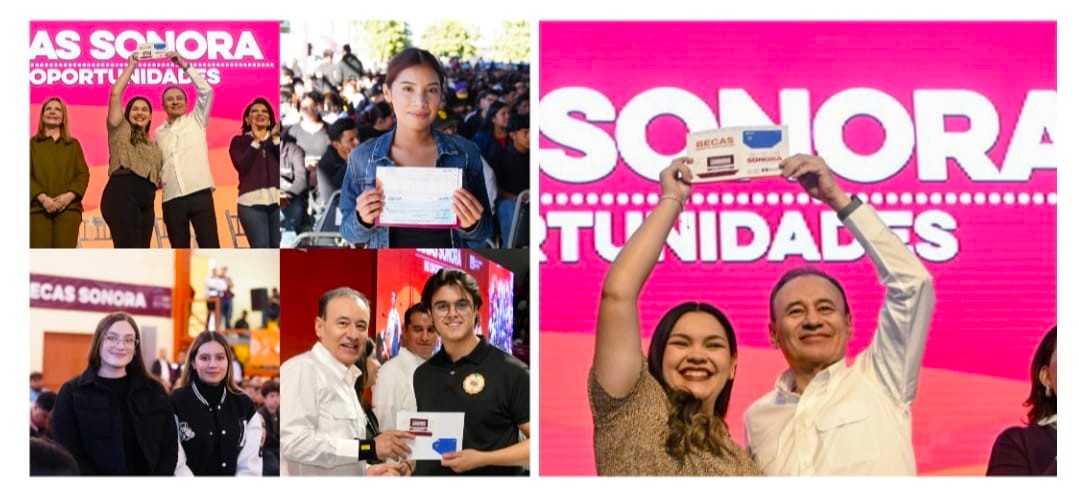 Gobernador Durazo destina presupuesto histórico para 190 mil becas a estudiantes en 2025