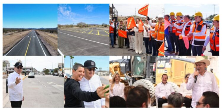 Destina Gobernador Durazo más de 940 millones para rehabilitación y mantenimiento de la red carretera