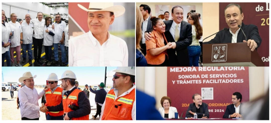Gobernador Durazo fortalece la atracción de inversiones con finanzas sanas y calificación crediticia positiva