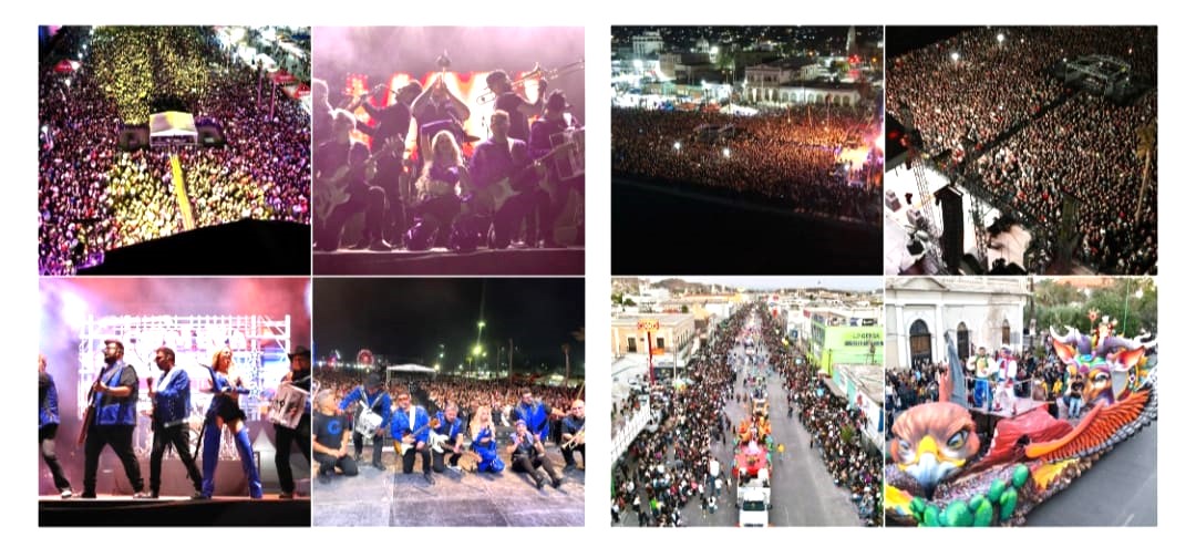 Celebra Gobernador Durazo gran éxito del Carnaval de Guaymas con más de 350 mil asistentes y saldo blanco
