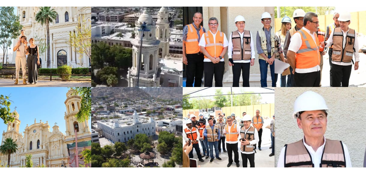 Gobernador Durazo rescata la Catedral de Hermosillo con restauración integral después de cinco décadas