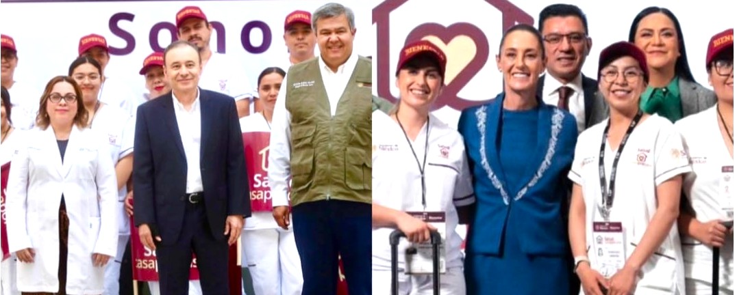 Gobernador Durazo y Presidenta Sheinbaum arrancan programa “Salud Casa por Casa” en beneficio de más de 330 mil sonorenses