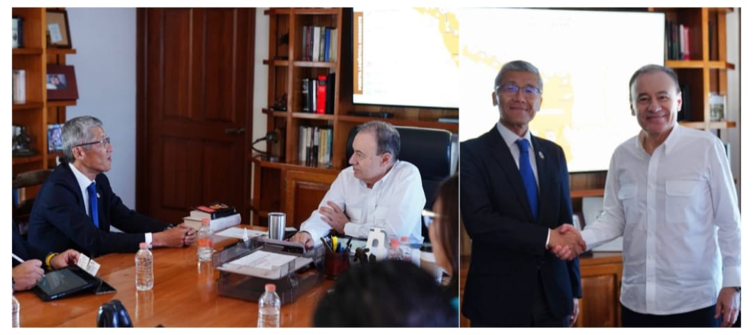 Sostiene Gobernador reunión con directivos de empresa japonesa Mitsui