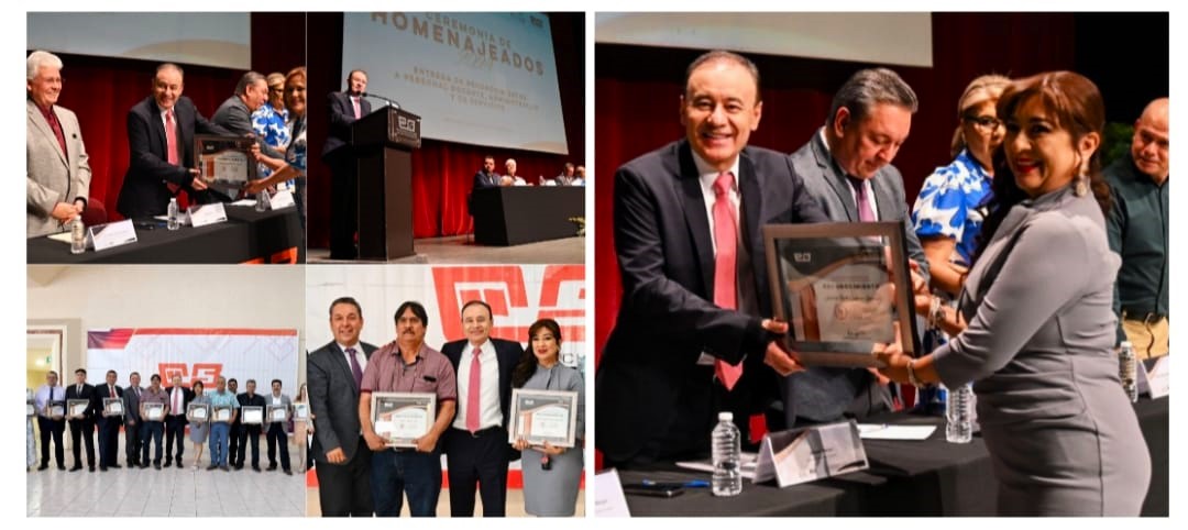 Preside Gobernador ceremonia de homenajeados de Cobach 2024