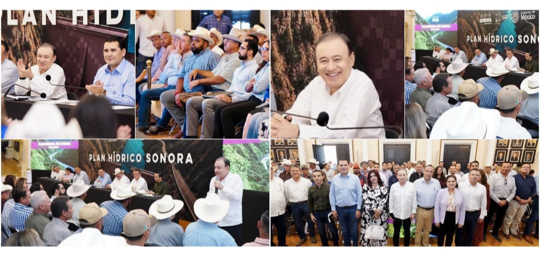 Garantiza Gobernador Durazo suministro equitativo de agua en comunidades con Plan Integral Río Sonora