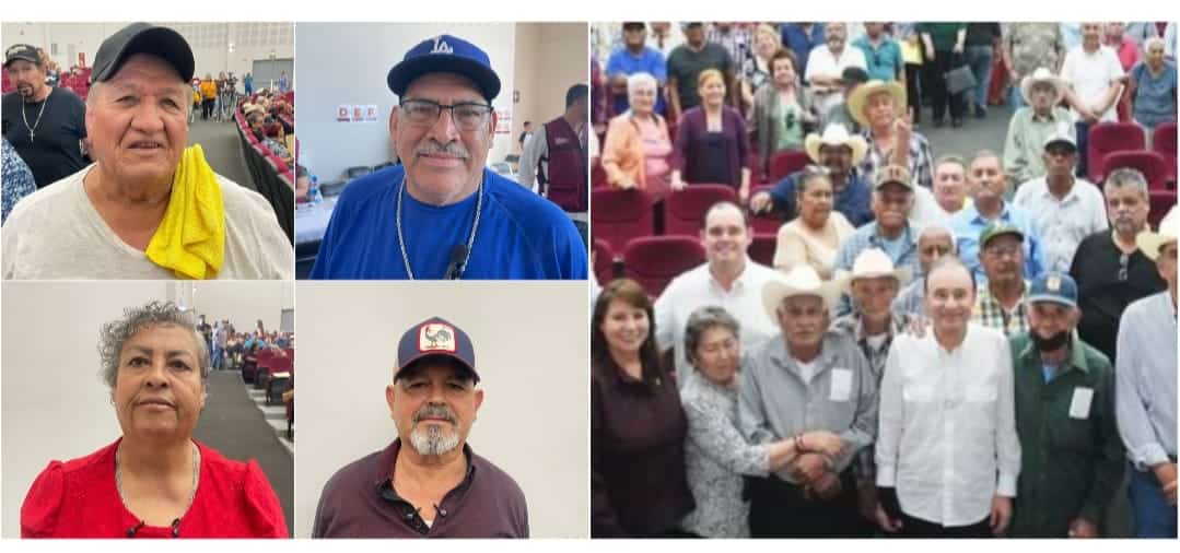 Jubilados y pensionados del Ayuntamiento de Hermosillo agradecen a Gobernador Durazo por segunda entrega de apoyos