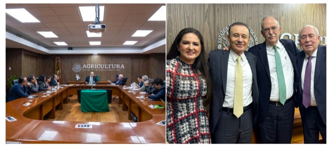 Gobernador Durazo coordina esfuerzos con Sader en apoyo del campo sonorense