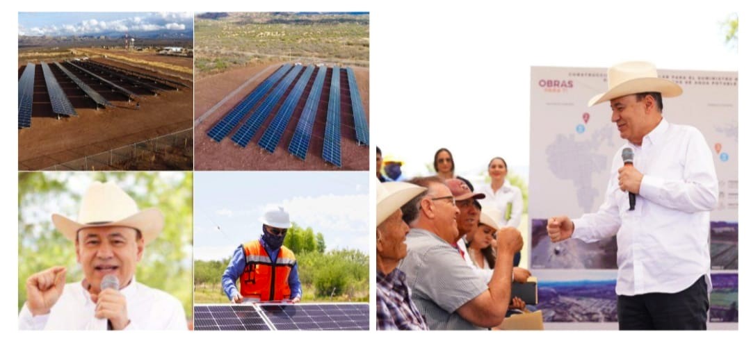Concluye Gobernador Durazo primera etapa de instalación de plantas solares en municipios de la sierra