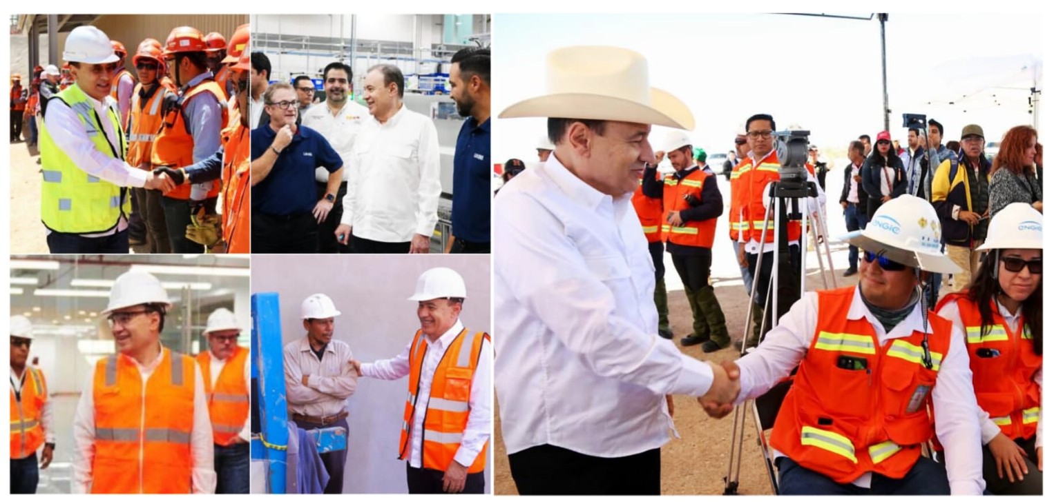 Es Sonora el estado fronterizo con mayor crecimiento en el ramo de la construcción: Gobernador Durazo