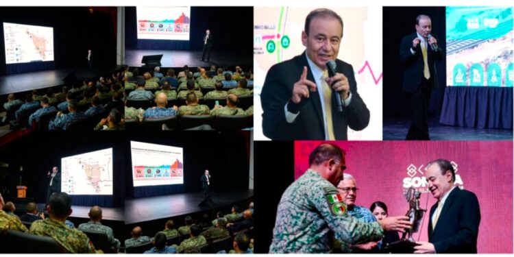 Reconoce Colegio de la Defensa Nacional a Gobernador Durazo por resultados del Plan Sonora en el estado
