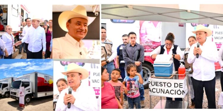 Gobernador Durazo fortalece el acceso a la salud con Clínicas Móviles en regiones con mayor necesidad