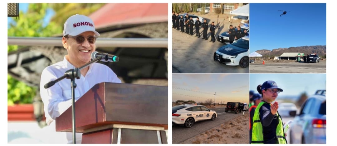 Crea Gobernador Durazo nueva Unidad Especializada para seguridad de turistas en Semana Santa