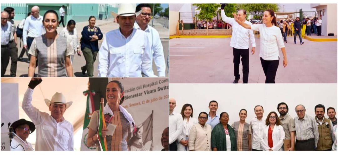 Gobernador Durazo y Presidenta Sheinbaum garantizan a familias sonorenses salud de calidad con infraestructura moderna