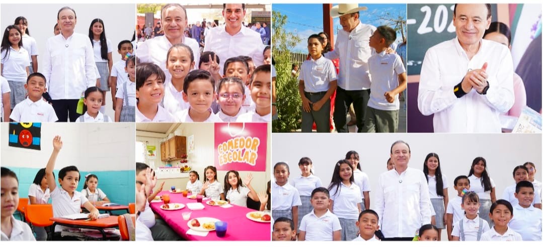 Con inversión histórica de más de 8 mil 600 millones en educación, Gobernador Durazo arranca ciclo escolar 2025-2026