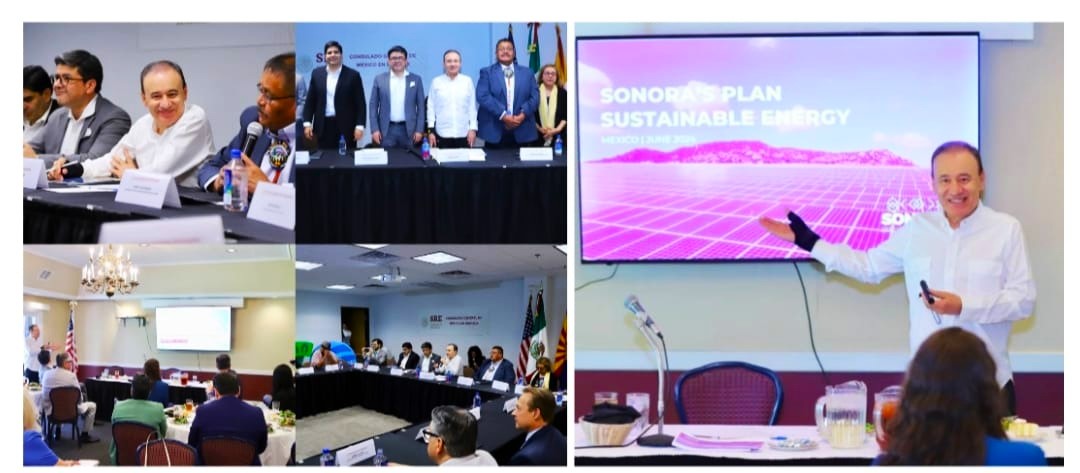 Promueve Gobernador Durazo Plan Sonora ante líderes empresariales y autoridades de Tribus originarias de Arizona
