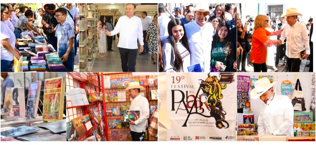 Anuncia Gobernador Durazo edición 25 de la Felison para promover la lectura y cultura sonorense