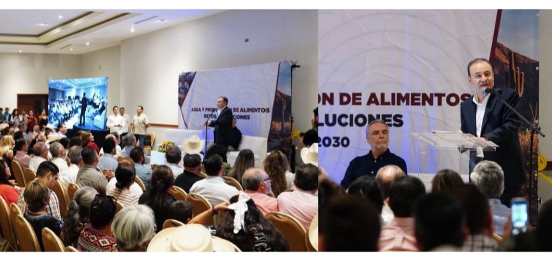 Expone Gobernador estrategia integral en Sonora en materia hídrica ante especialistas