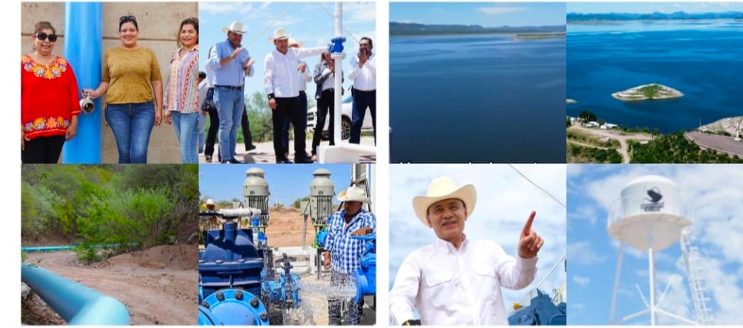 Gobernador Durazo invierte más de 17 mil millones en 500 acciones para garantizar agua a todos en Sonora