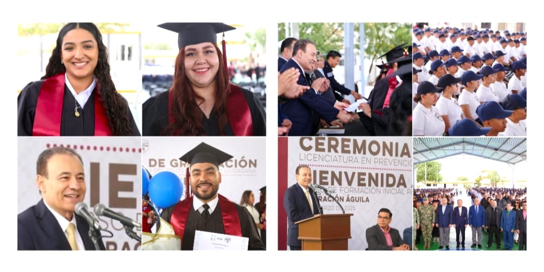 Gobernador Durazo refuerza corporaciones de seguridad con más policías egresados de la USP