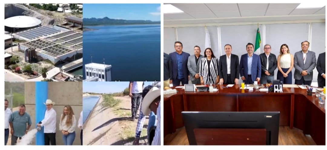 Gobernador Durazo y Conagua refuerzan Plan Hídrico para garantizar agua en Sonora