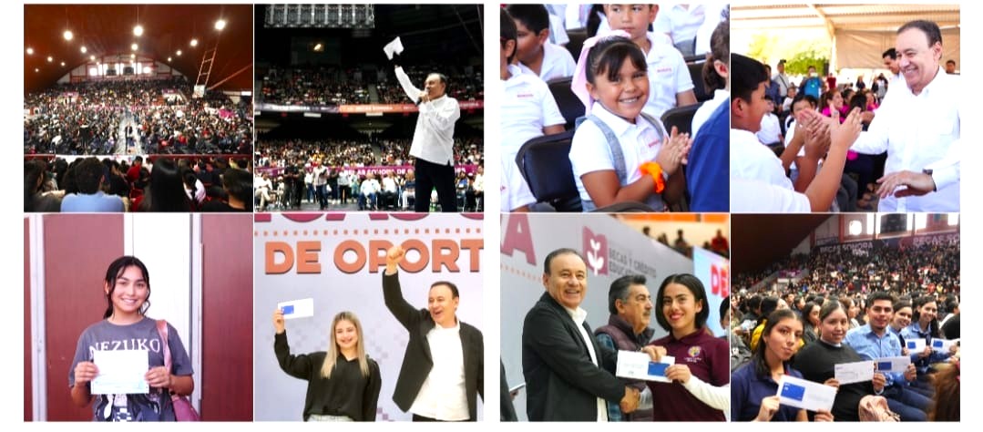 Gobernador Durazo crea el programa de becas más grande en la historia de Sonora