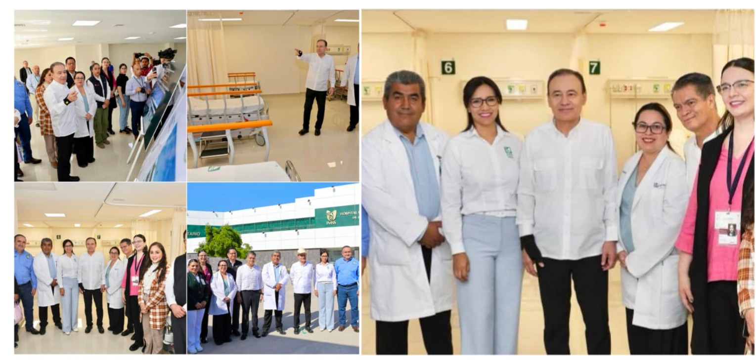 Primer Hospital Universitario en Sonora es una realidad; Gobernador Durazo cumple con instalación de equipamiento moderno