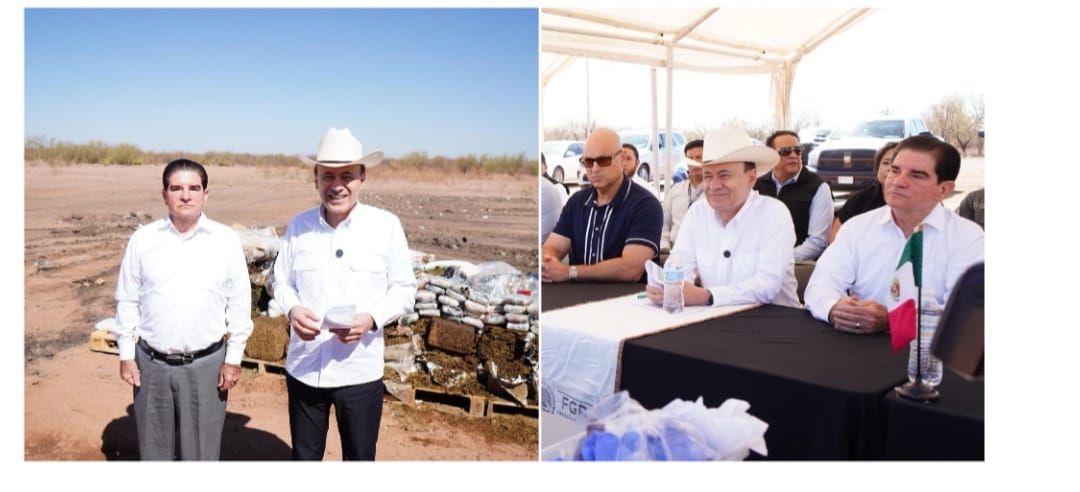 Con estrategia interinstitucional, Gobernador Durazo destruye de 1.2 toneladas de narcóticos en Sonora