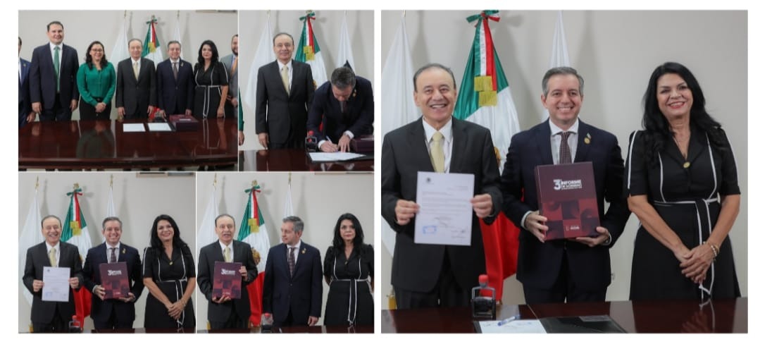 Congreso de Sonora recibe Tercer Informe de Gobierno