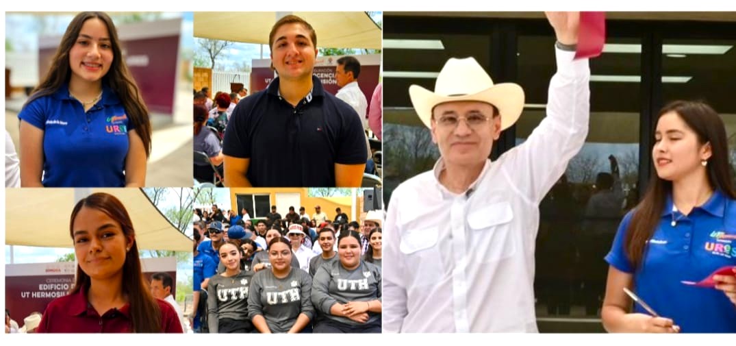 Estudiantes de Ures agradecen a Gobernador Durazo por cumplir con entrega instalaciones de la UTH