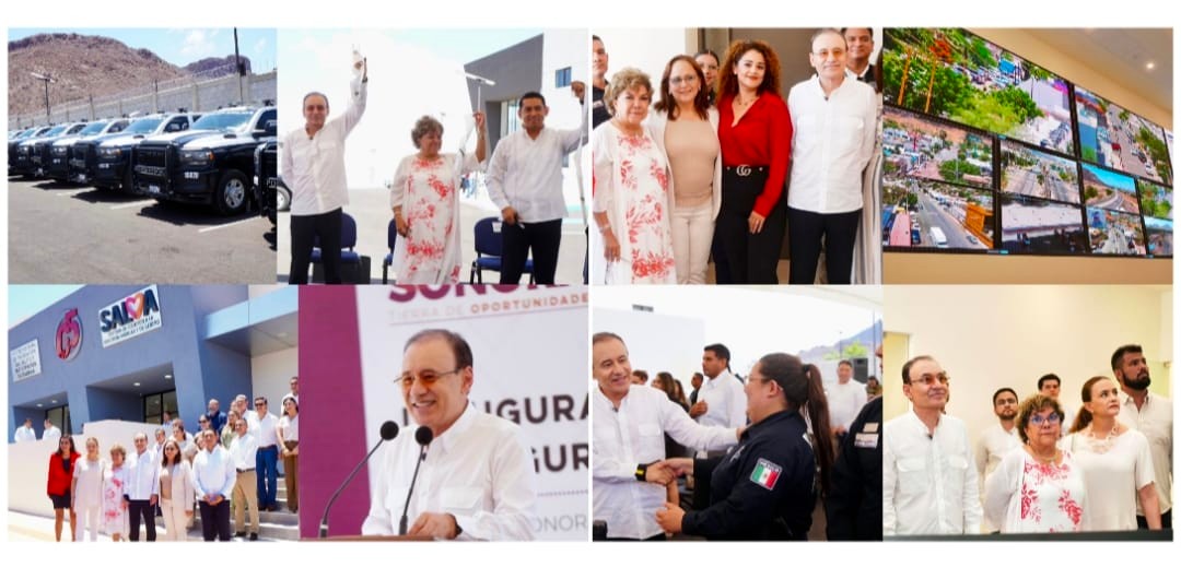 Gobernador Durazo inaugura Complejo de Seguridad y lanza Consejo de Justicia en Cajeme