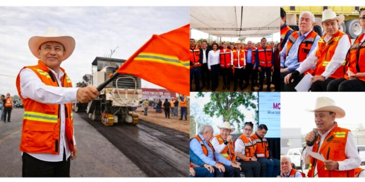 Cuatro carriles Hermosillo-Bahía de Kino es una realidad; Gobernador Durazo arranca obra de modernización
