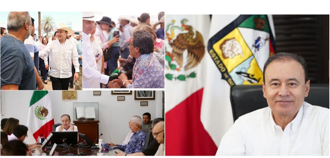 Gobernador Durazo coordina acciones de atención y apoyo tras intensas lluvias en Sonora