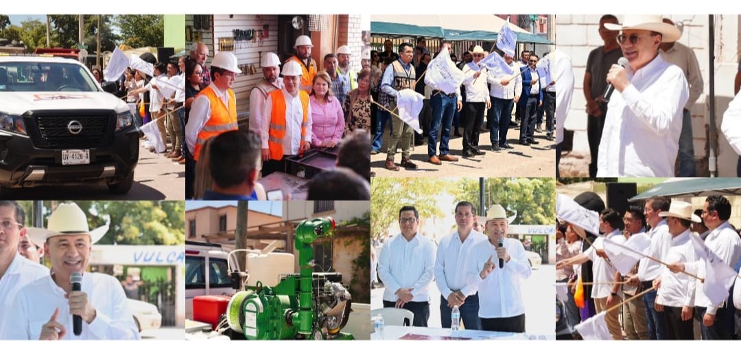 Acompaña Gobernador a locatarios en supervisión de modernización del Mercado Municipal en Navojoa