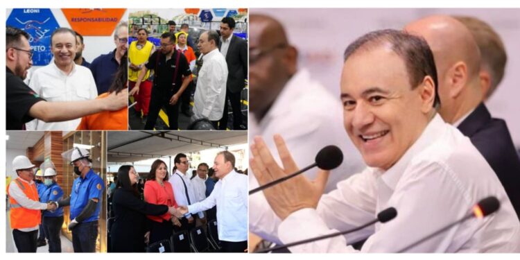 Sonora se consolida como motor económico del norte: Durazo reporta alza en PIB, manufactura y comercio