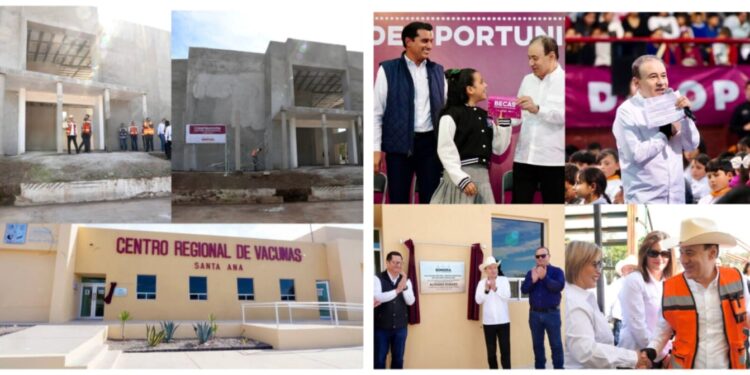 Durazo acelera transformación del norte de Sonora con inversión en salud, becas e infraestructura