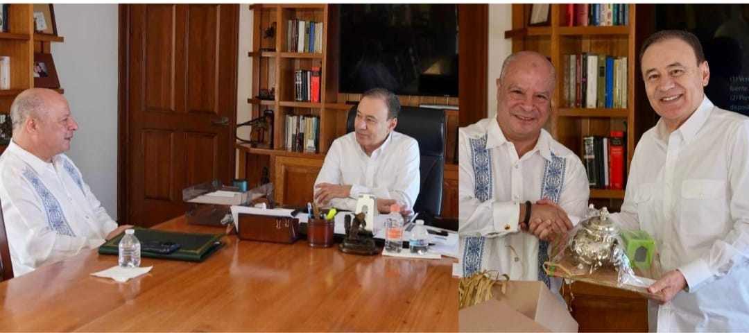 Atiende Gobernador reunión de seguimiento con embajador de Marruecos en México